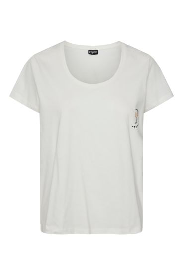 Tee-shirt 17148728 blanc